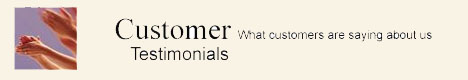 Customer Testimonals